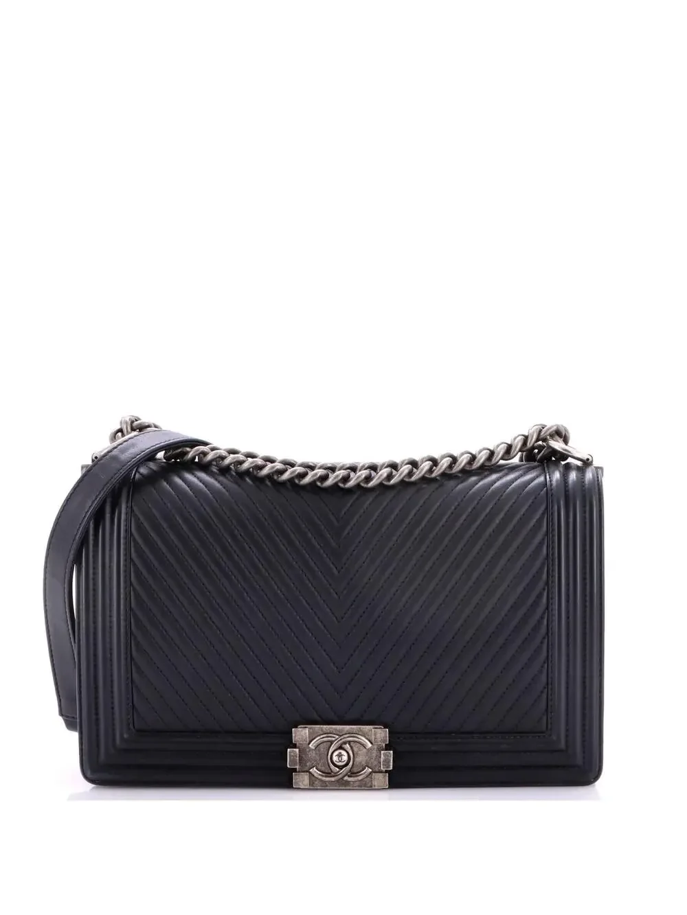Chanel Boy Flap Bag Chevron Lambskin #292038C39B